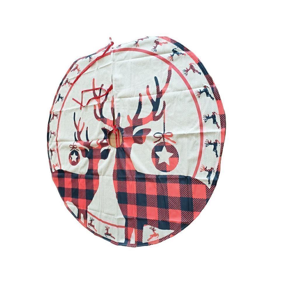 Reindeer Christmas Skirt  